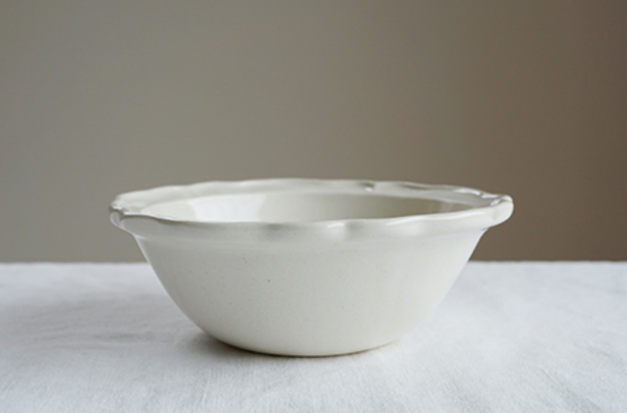 Mashiko Pottery Yoshizawa White Soup Bowl