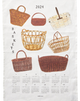 Fog Linen Work Linen Calendar - BASKETS