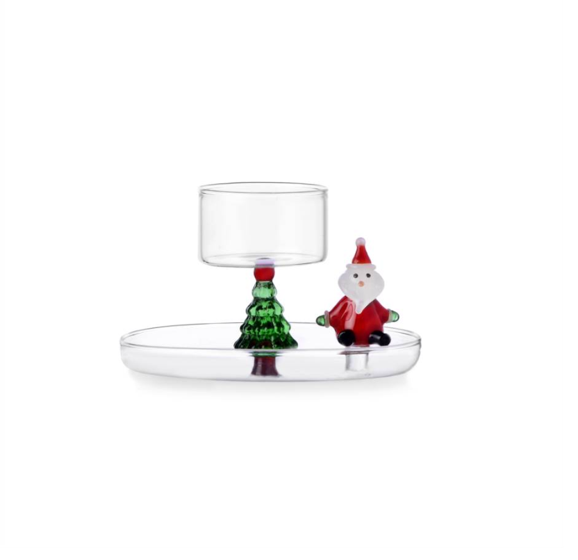 Ichendorf Christmas Tales - Tealight Santa Claus XMAS 24