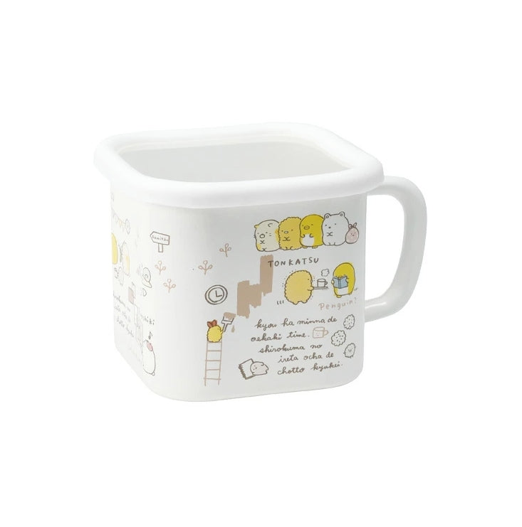 Japan Made Sumikko Gurashi Enamel Square Pot