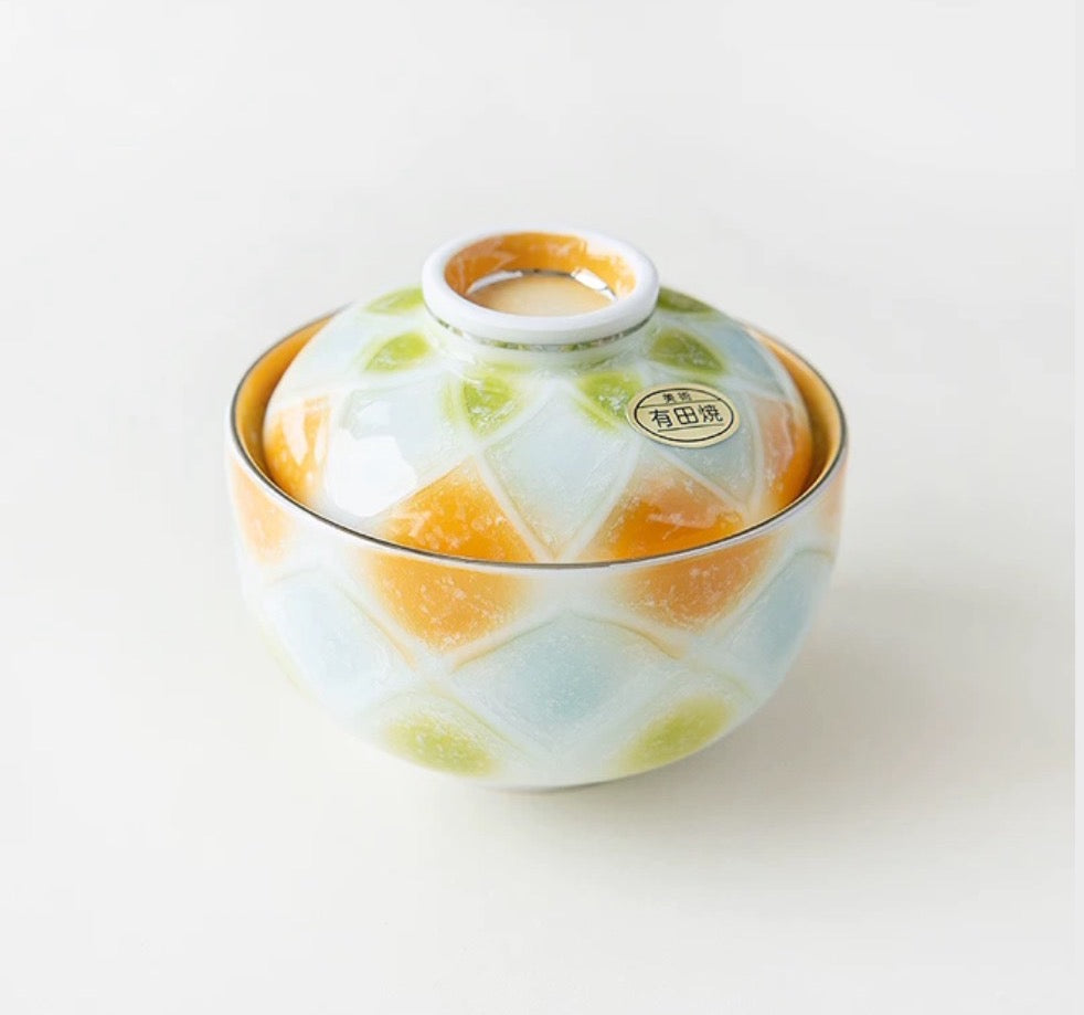 Arita ware Ichin Mini Bowl/Teacup with Lid