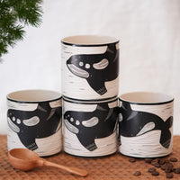 BAIYA Studio Handmade Orca Cup