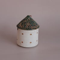 Forest Seed Pottery Ceramic Clay House Sugar Pot