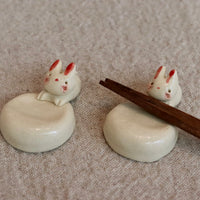 Seto Ware Animal Chopstick Rest