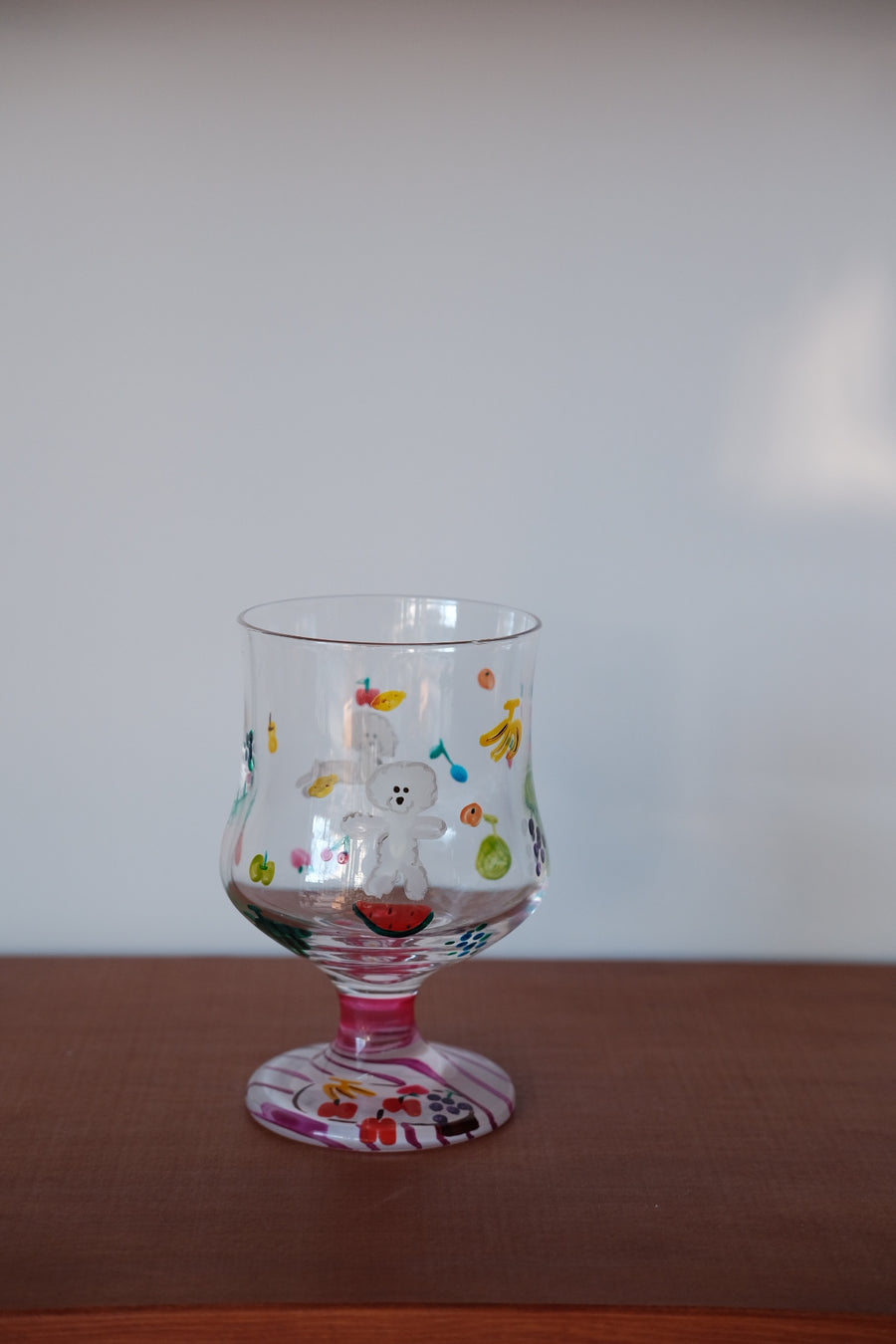 Cyilabo Chika Sakaguchi Glass Parfait Cup - Poodle