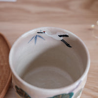 Kiyomizu Ware Pair Cups Set of 2 - Celebratory Fuji