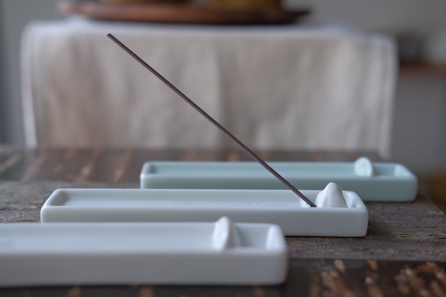 Kousaido Japan Ceramic Long Incense Holder