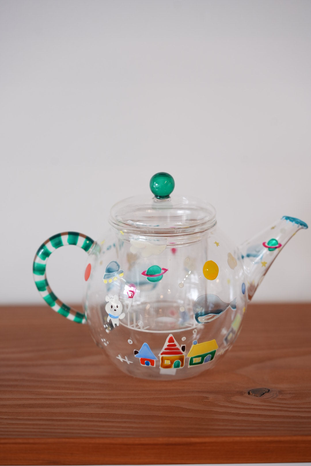 hina hiyo club Glass Teapot #2