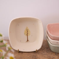 Shibata Ayami Ceramic Square Bowl