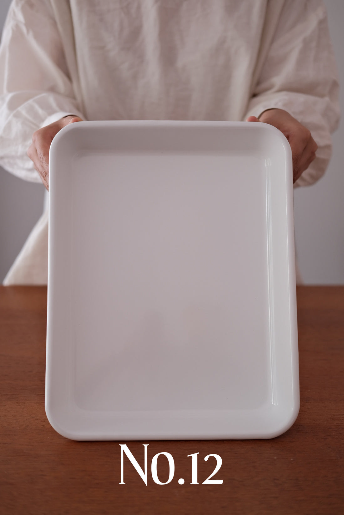 Japan Noda Horo Enamel Nestable Meal Prep / Baking Tray