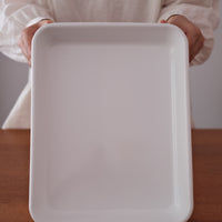 Japan Noda Horo Enamel Nestable Meal Prep / Baking Tray