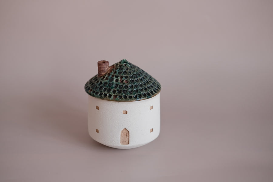 Forest Seed Pottery Ceramic Clay House Tea Cup small