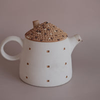 Forest Seed Pottery Ceramic Clay House Tea Pot