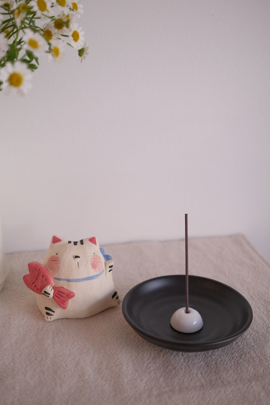 Japanese Clay Incense burner