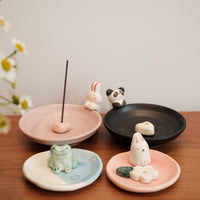 Japanese Clay Animal Incense