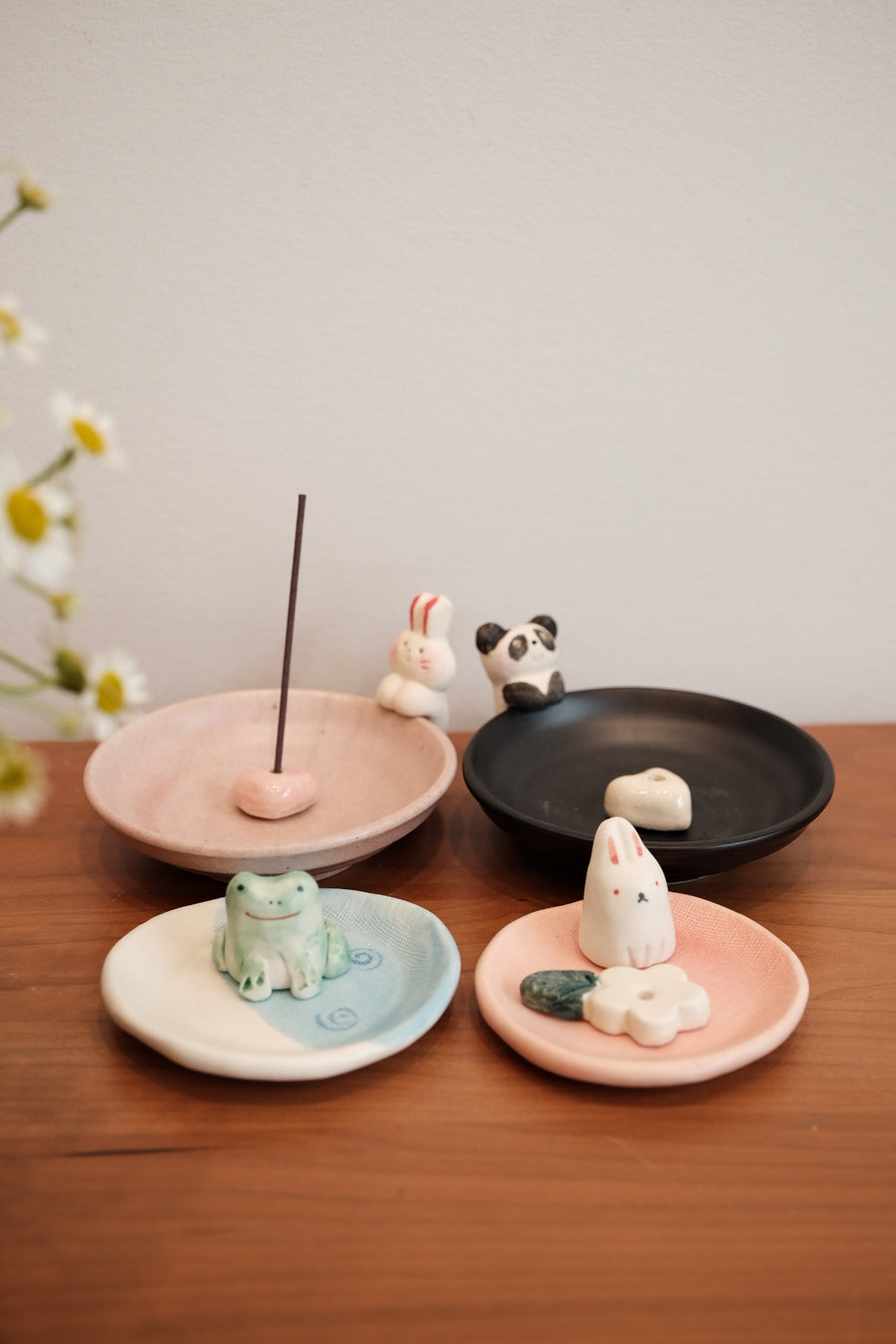 Japanese Clay Animal Incense