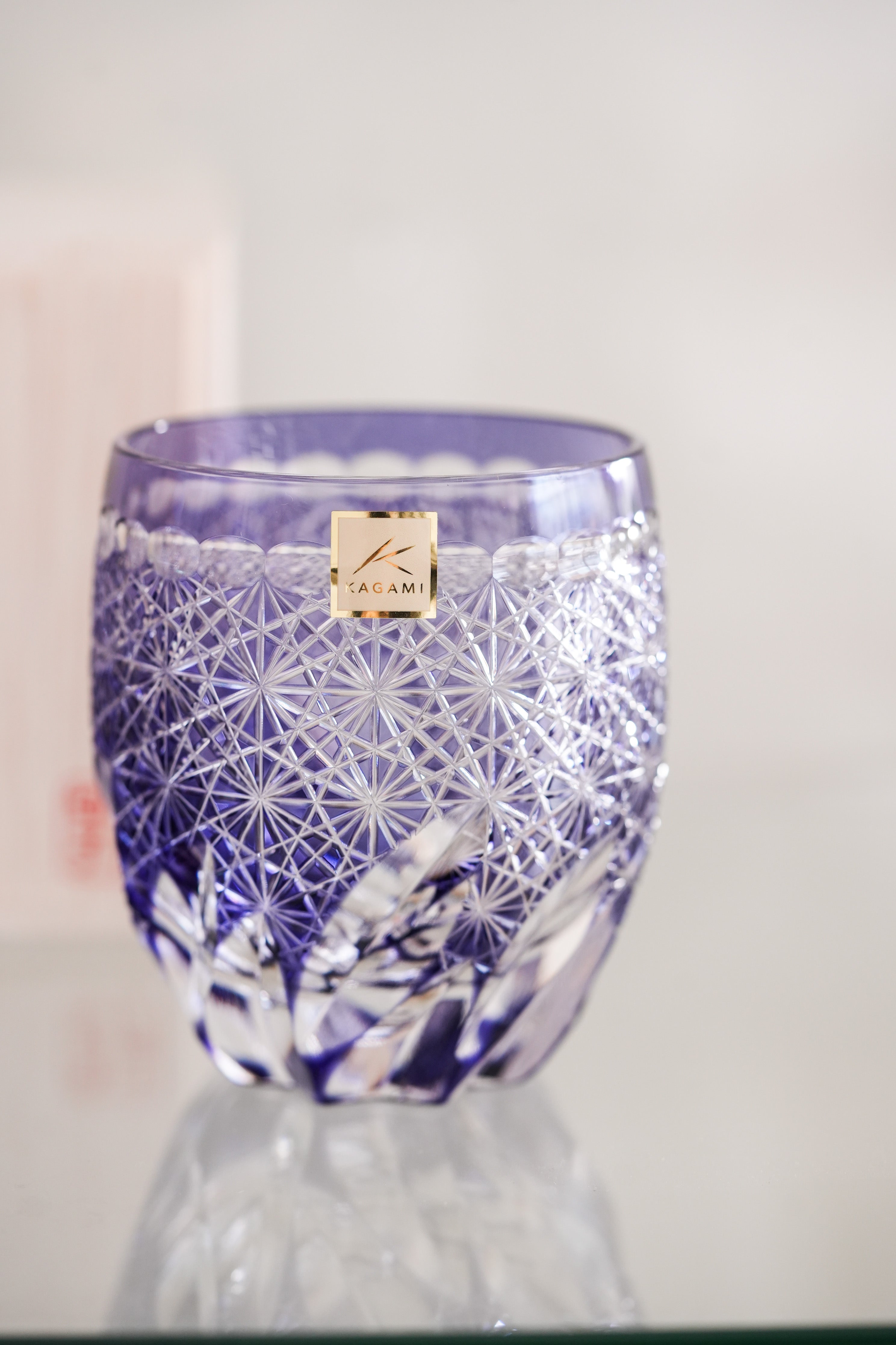 工芸品 KAGAMI CRYSTAL Kagami Crystal - Whiskey Glass The Radiance of Stars – Yochi