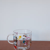 Cyilabo Chika Sakaguchi Glass Mug Panda Koala