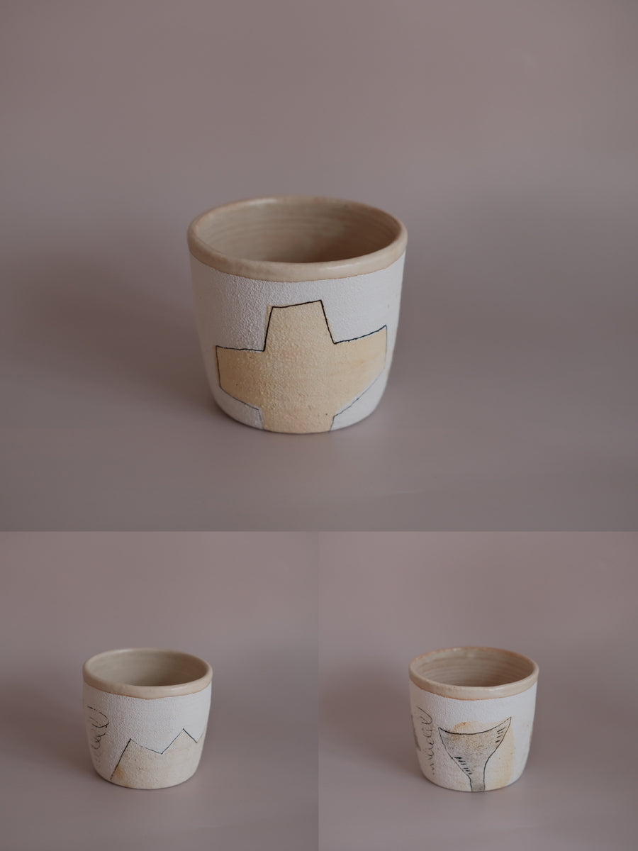 Hapun Pottery colorful series tea cup