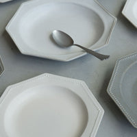 Mashiko Pottery Yoshizawa Deep Plate - White XL