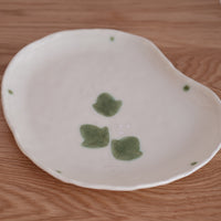 Japanese Shunryoku Green Leaf Large Plate Collection