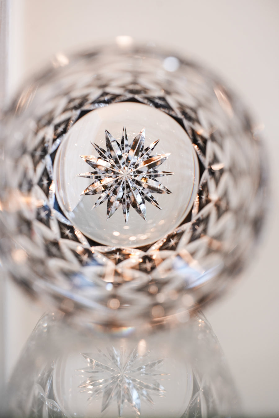 Kagami Crystal - Whiskey glass Edo Kiriko "Circle Mesh" By Satoshi Nabetani, Master of traditional crafts