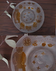 Sala Watanabe Glass Yellow Plate