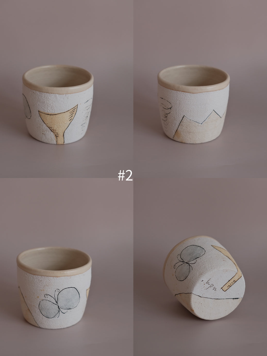 Hapun Pottery colorful series tea cup