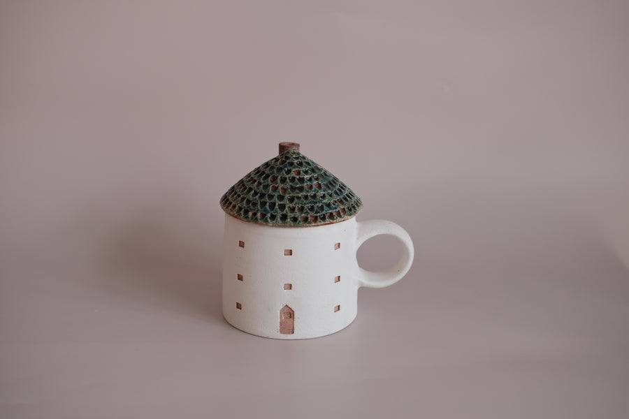 Forest Seed Pottery Ceramic Clay House Mug