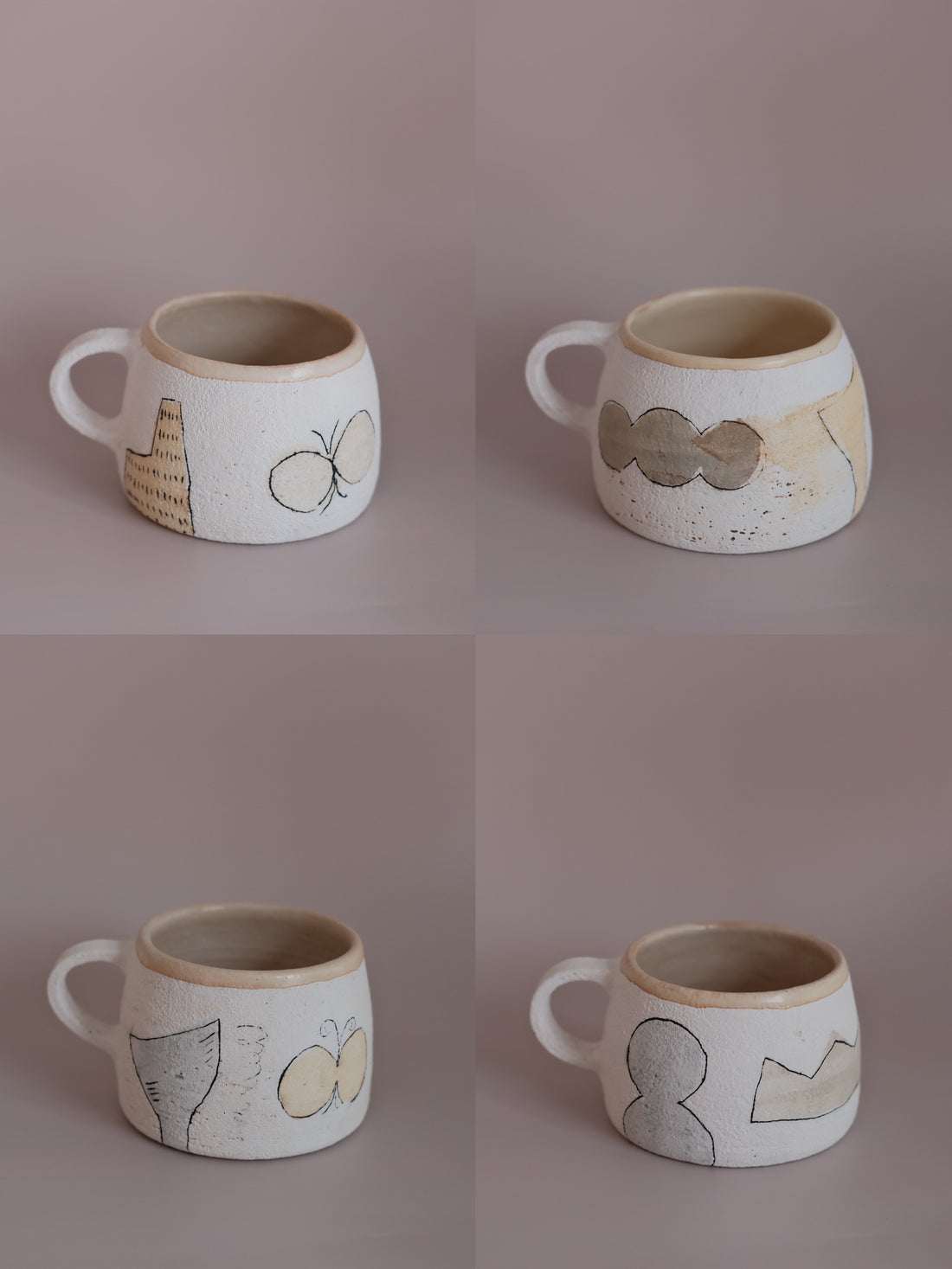 Hapun Pottery colorful series mug