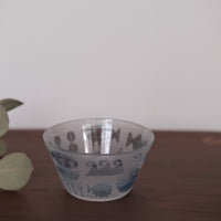 Sala Watanabe Glass Blue Bowl Small
