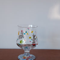 Cyilabo Chika Sakaguchi Glass Parfait Cup - Schnauzer