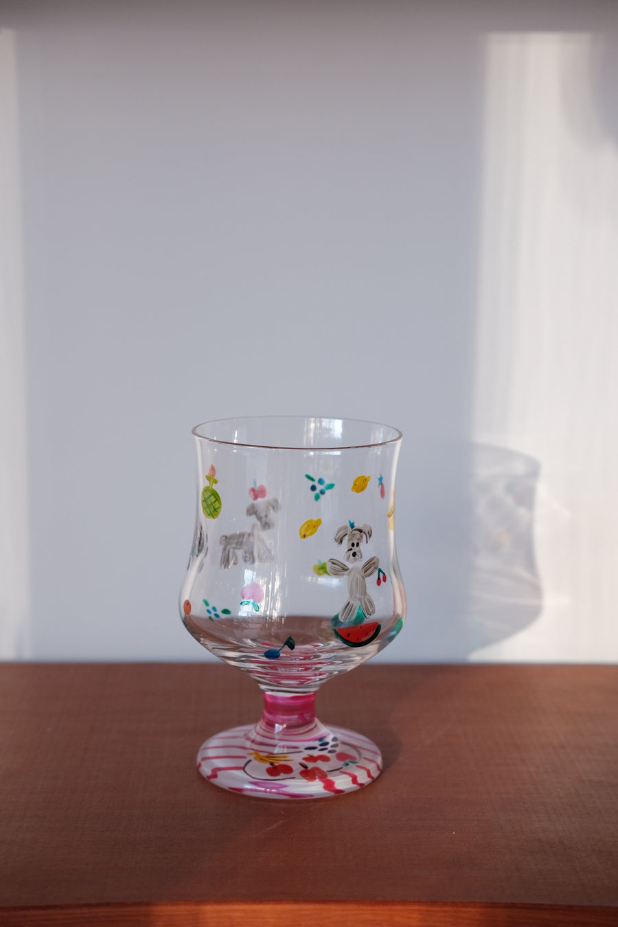 Cyilabo Chika Sakaguchi Glass Parfait Cup - Schnauzer