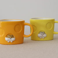 Decole Hamsters Cheese Mug