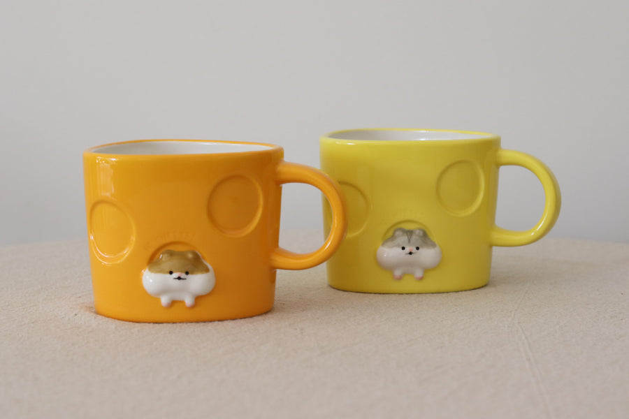 Decole Hamsters Cheese Mug