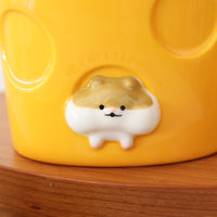 Decole Hamsters Cheese Mug