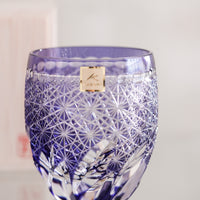 Kagami Crystal -Whiskey Glass, Edo Kiriko "Fuga"