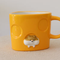 Decole Hamsters Cheese Mug