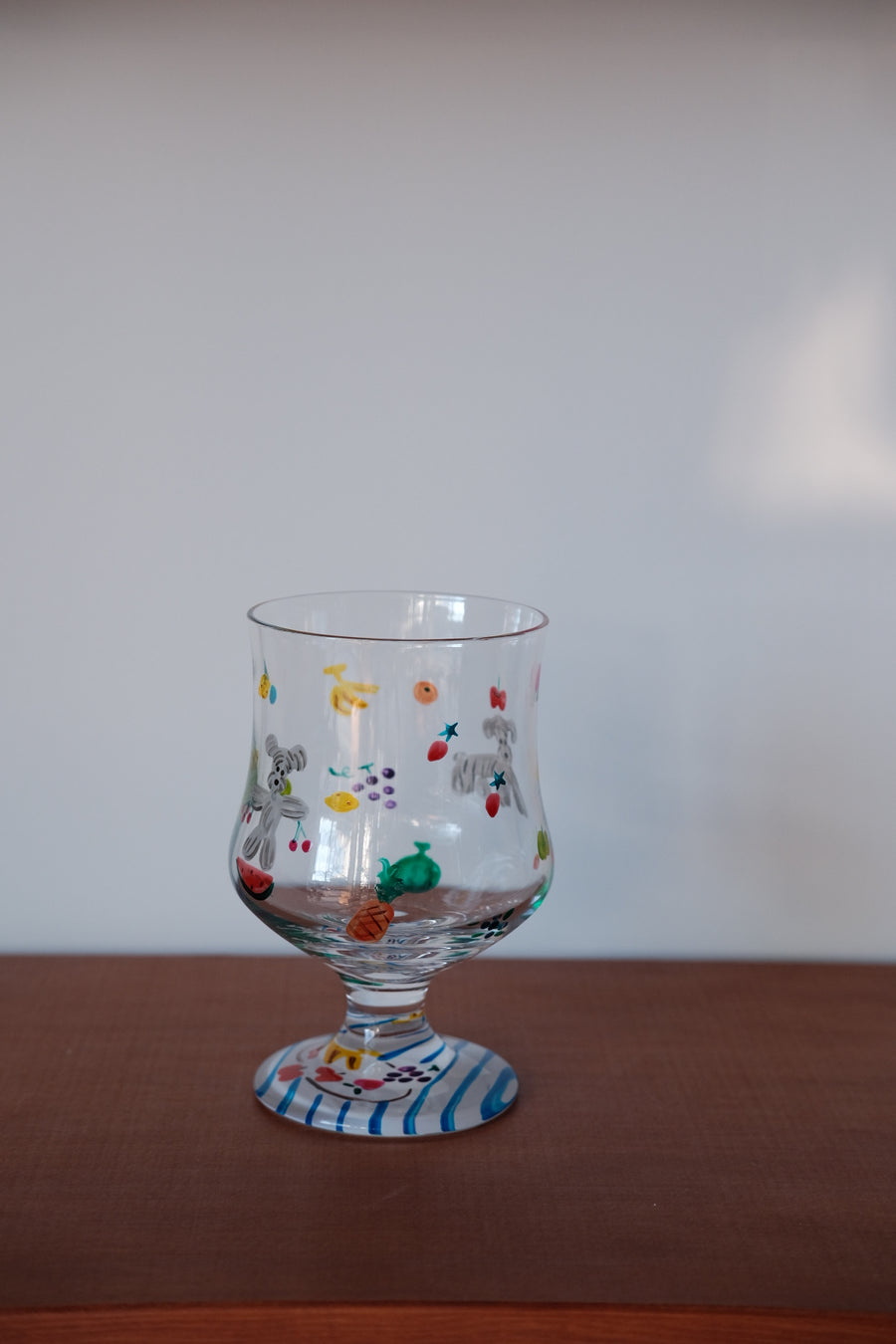 Cyilabo Chika Sakaguchi Glass Parfait Cup - Schnauzer