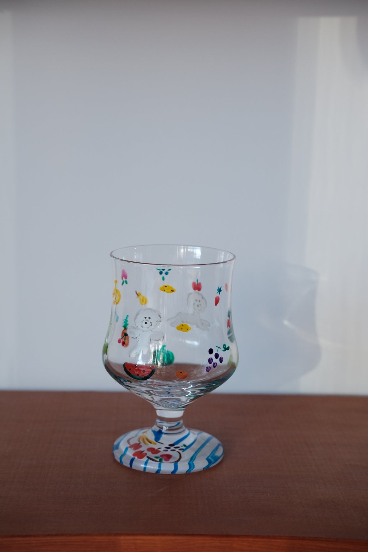 Cyilabo Chika Sakaguchi Glass Parfait Cup - Poodle – Yochi Cups