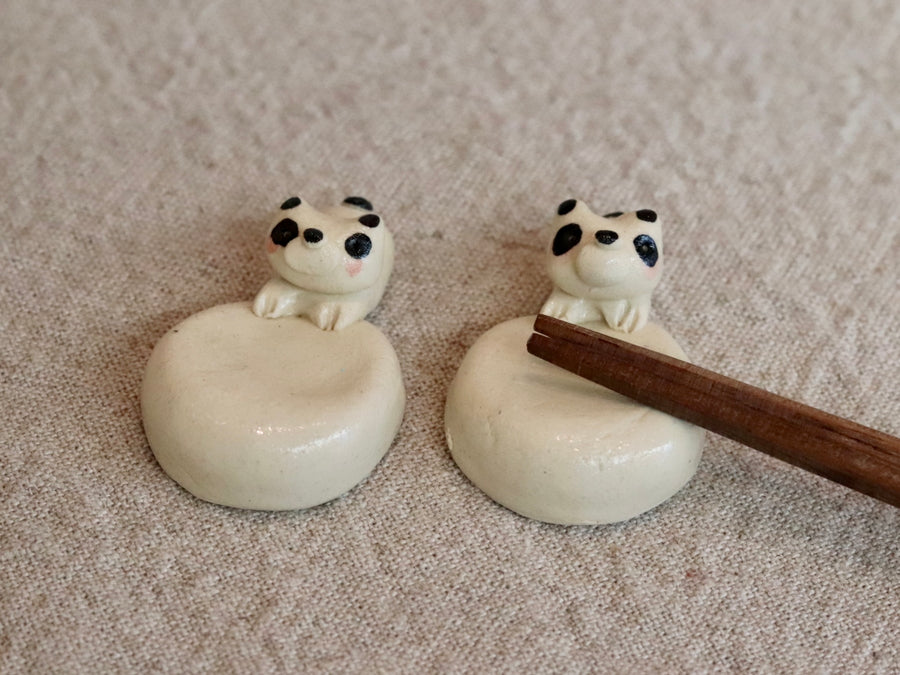 Seto Ware Animal Chopstick Rest