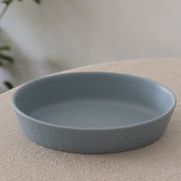 Japan Meister Handmade Oval Plate