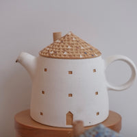 Forest Seed Pottery Ceramic Clay House Tea Pot
