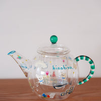 hina hiyo club Glass Teapot #2