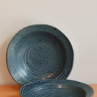 Japanese Ceramic Large Brown Plate