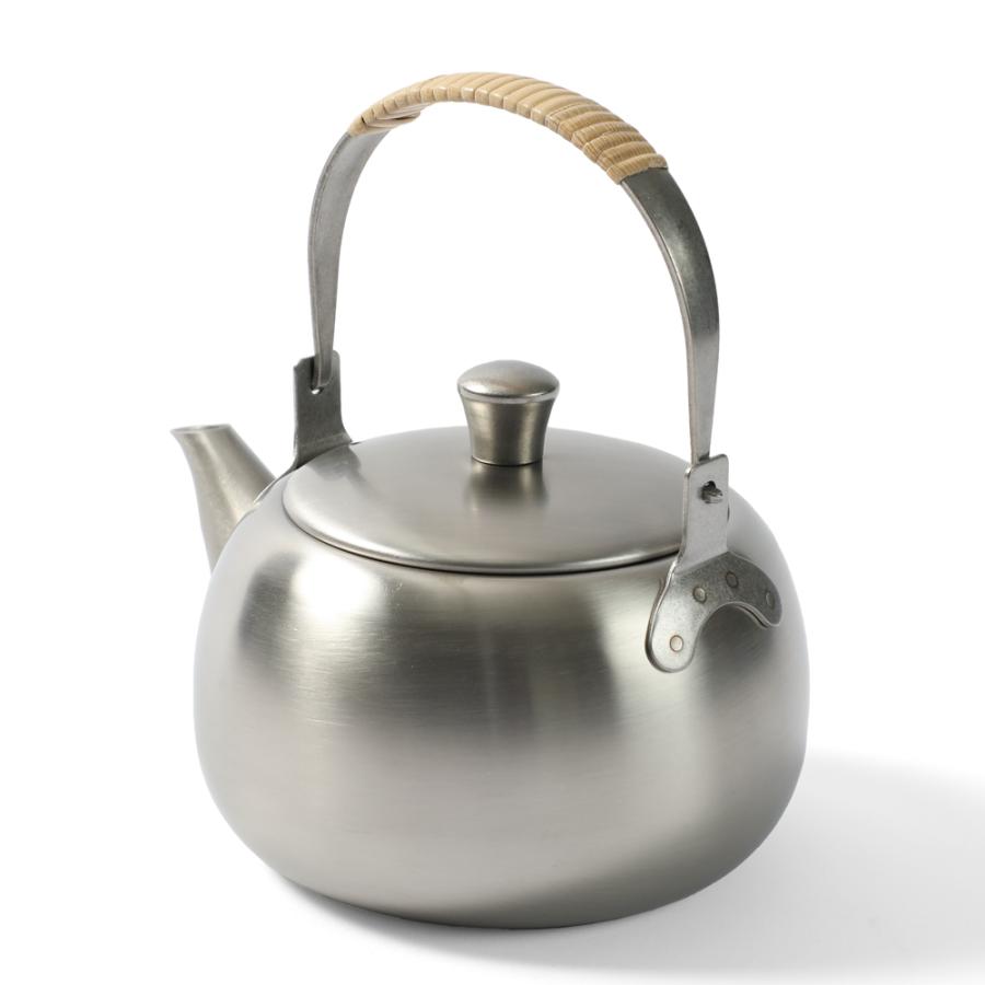 Yoshikawa Teapot Stainless Steel 500ml Tsurute Midori Made in Japan Yj2892