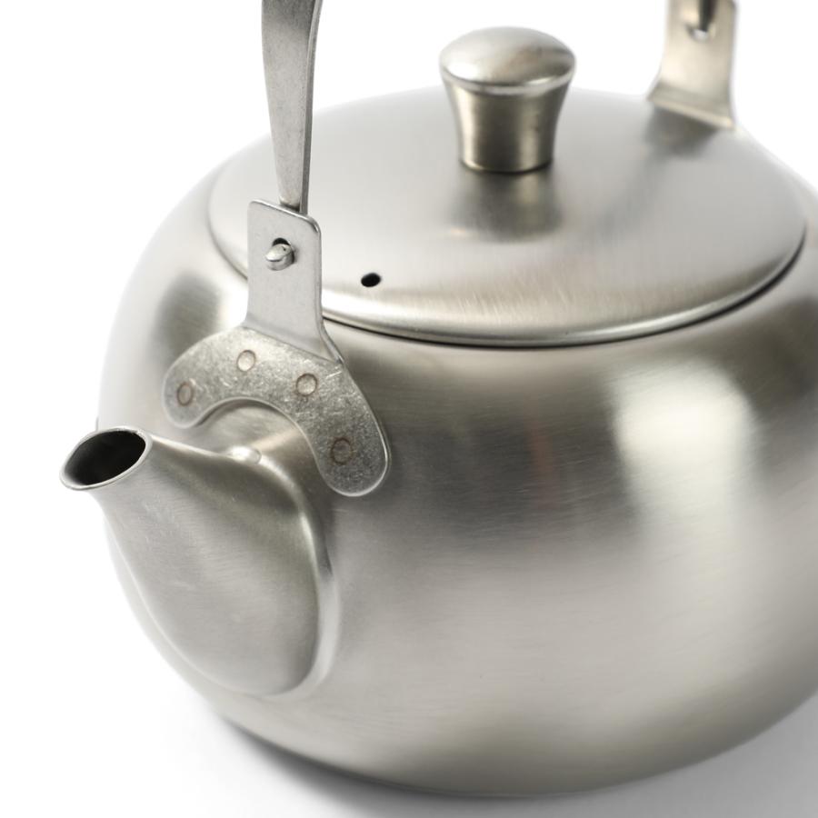 Yoshikawa Teapot Stainless Steel 500ml Tsurute Midori Made in Japan Yj2892