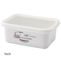 Japanese Enamel Snoopy Peanuts Storage Canister