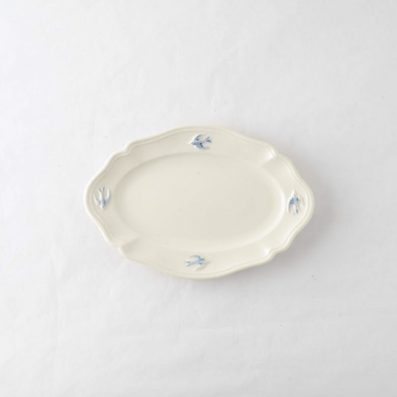 Studio M EARLY BIRD Oval Plate - Small