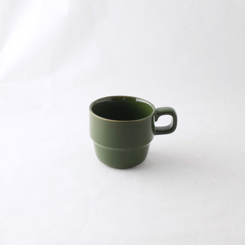 Studio M CAUSETTE Mug w Saucer - Green